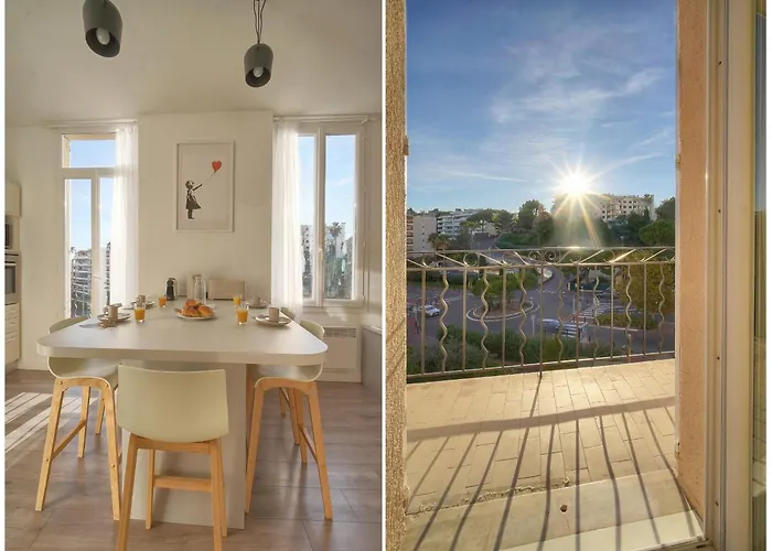 Lumineux 2 Chambres-balcon-stanislas Chic A2b264 Appartement Cannes