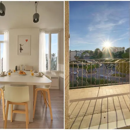 Lumineux 2 Chambres-balcon-stanislas Chic A2b264 Apartman Cannes