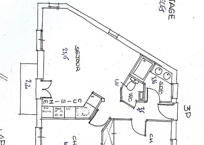 Lumineux 2 Chambres-balcon-stanislas Chic A2b264 アパート カンヌ