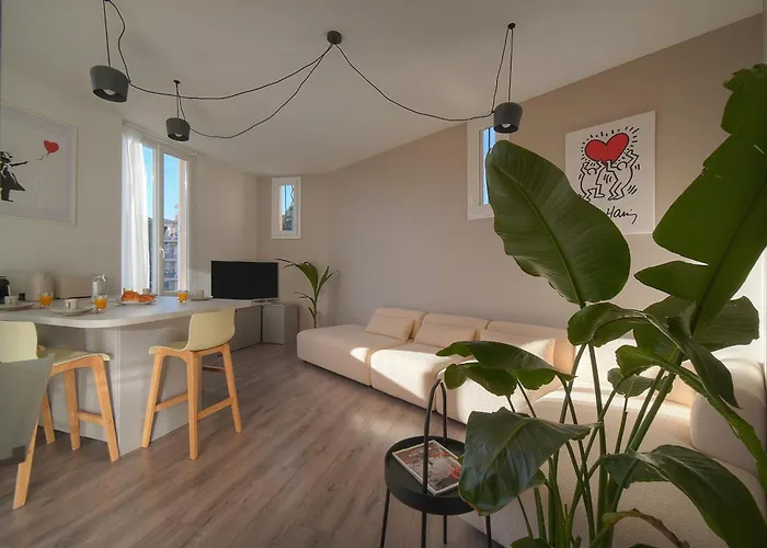 Lumineux 2 Chambres-balcon-stanislas Chic A2b264 דירה קאן